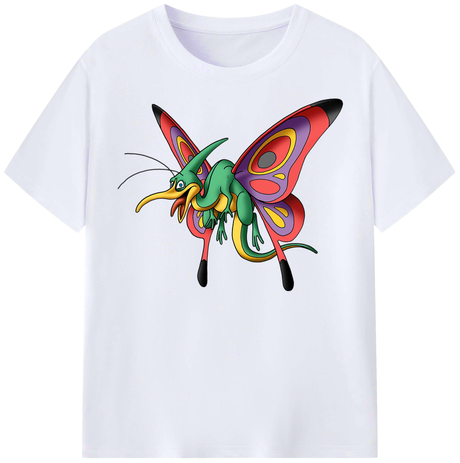 （画像用） ドラゴンクエスト Doragon Kuesuto Dragon Quest レディースカジュアルプリントTシャツ（綿100％）