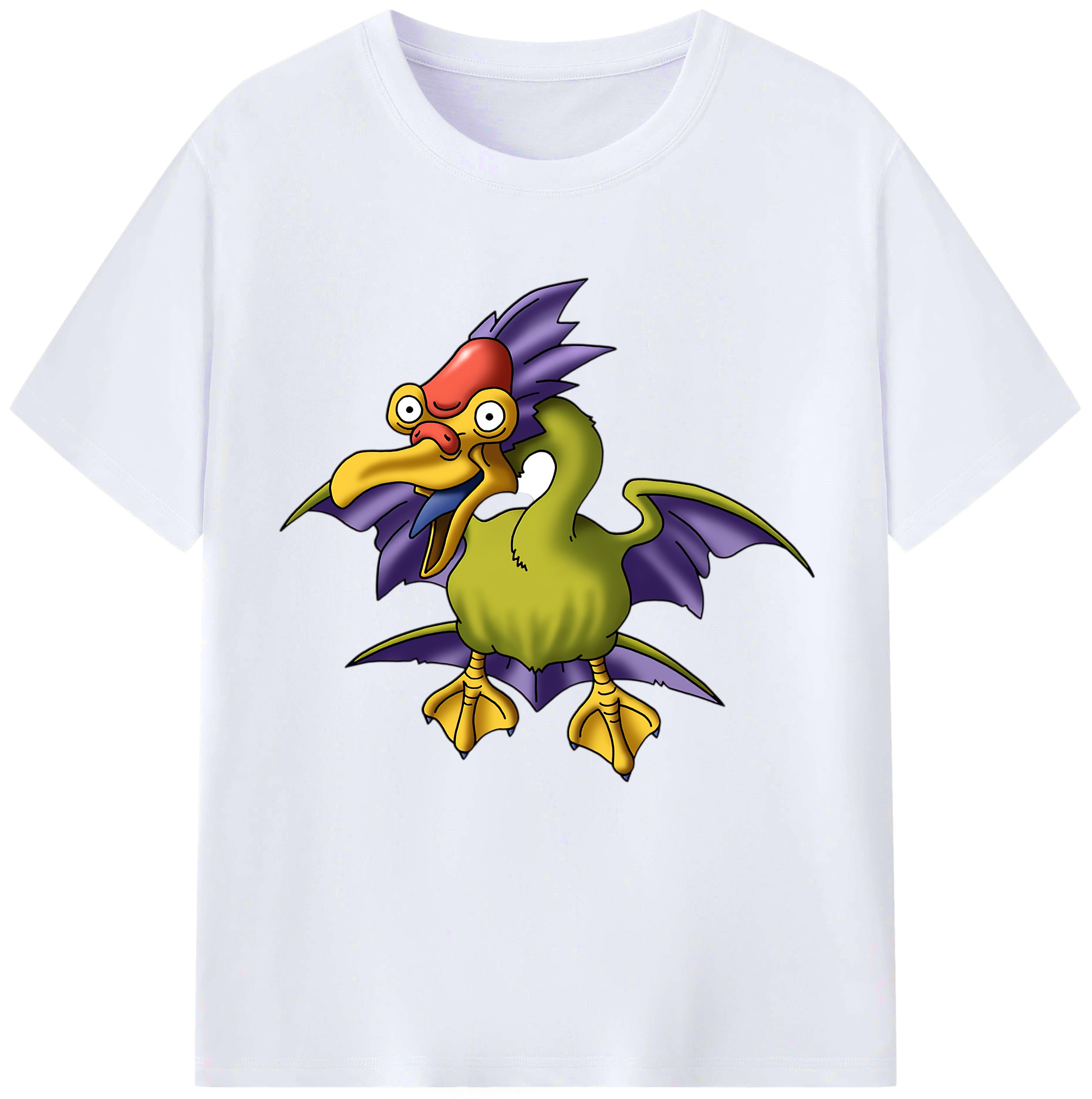 （画像用） ドラゴンクエスト Doragon Kuesuto Dragon Quest レディースカジュアルプリントTシャツ（綿100％）