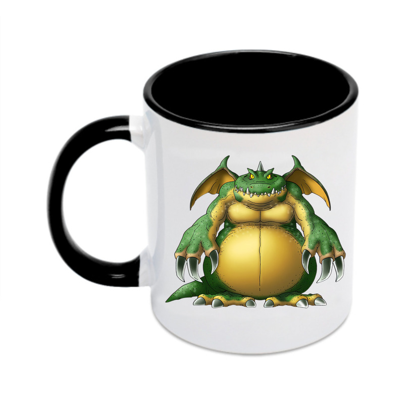 （画像用） ドラゴンクエスト Doragon Kuesuto Dragon Quest カラーマグカップ