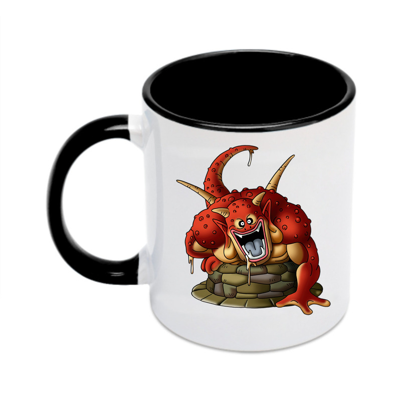 （画像用） ドラゴンクエスト Doragon Kuesuto Dragon Quest カラーマグカップ