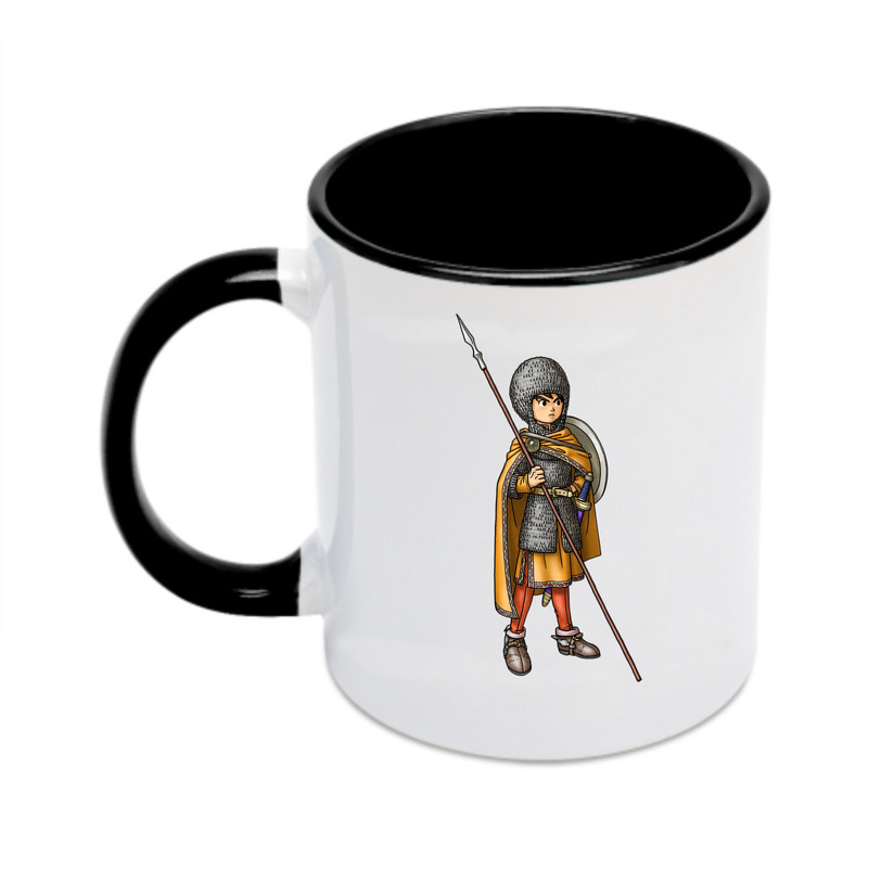 （画像用） ドラゴンクエスト Doragon Kuesuto Dragon Quest カラーマグカップ