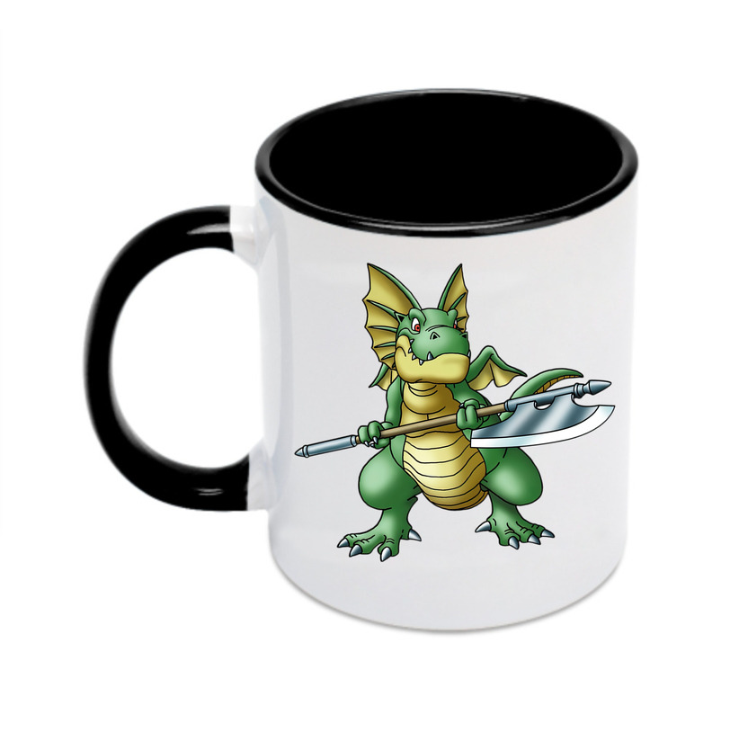 （画像用） ドラゴンクエスト Doragon Kuesuto Dragon Quest カラーマグカップ