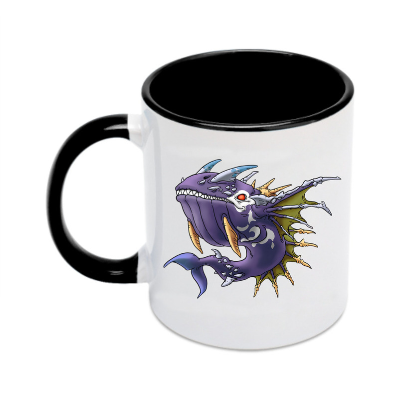 （画像用） ドラゴンクエスト Doragon Kuesuto Dragon Quest カラーマグカップ