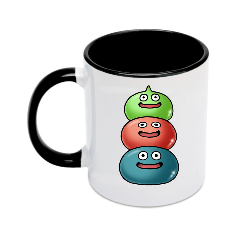 （画像用） ドラゴンクエスト Doragon Kuesuto Dragon Quest カラーマグカップ
