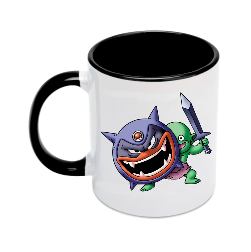 （画像用） ドラゴンクエスト Doragon Kuesuto Dragon Quest カラーマグカップ