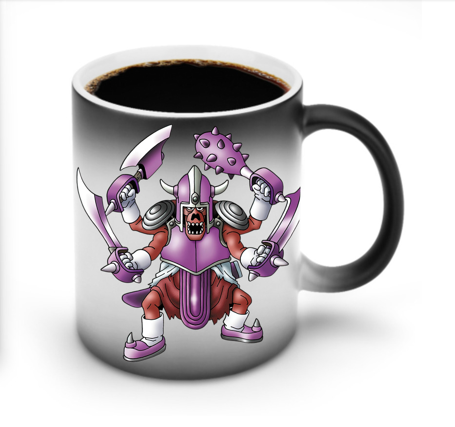 （画像用） ドラゴンクエスト Doragon Kuesuto Dragon Quest 温度変色マグカップ