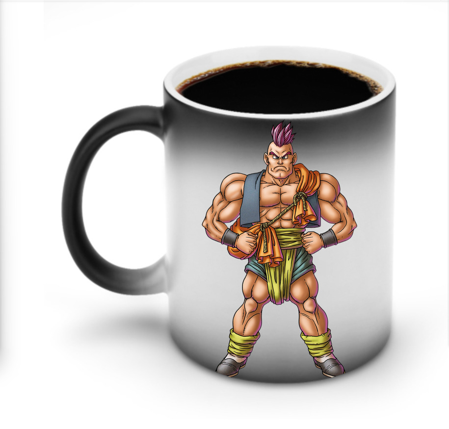 （画像用） ドラゴンクエスト Doragon Kuesuto Dragon Quest 温度変色マグカップ