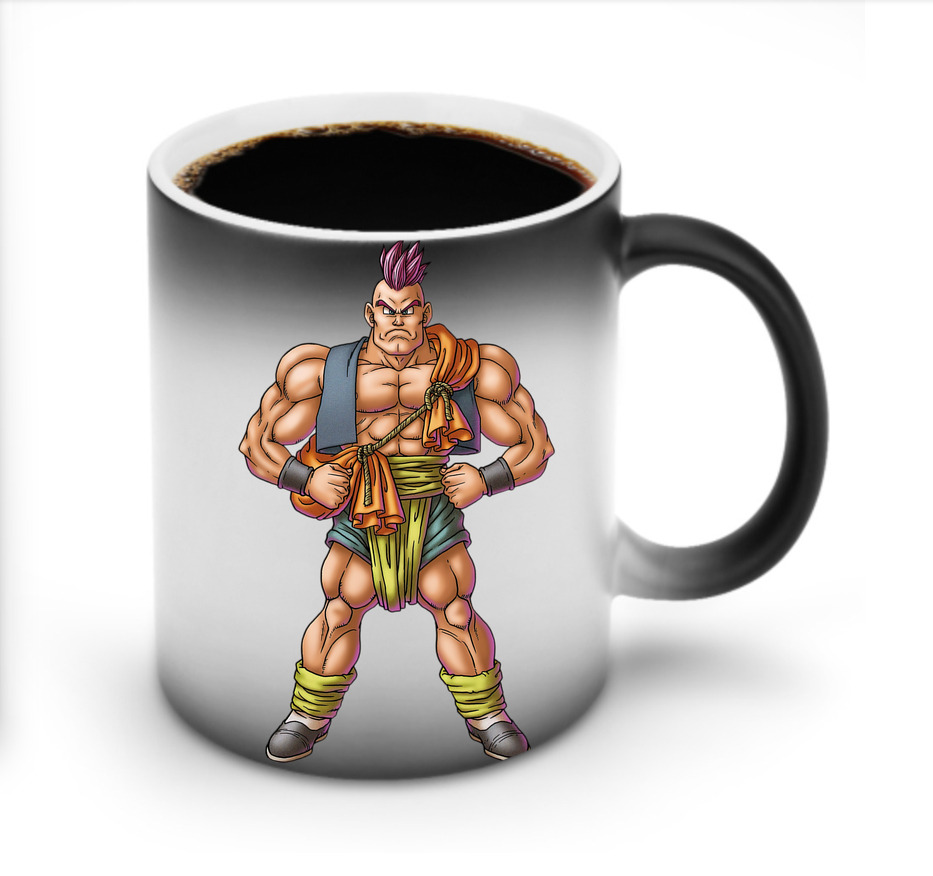 （画像用） ドラゴンクエスト Doragon Kuesuto Dragon Quest 温度変色マグカップ
