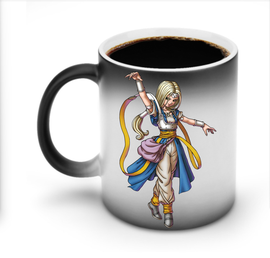 （画像用） ドラゴンクエスト Doragon Kuesuto Dragon Quest 温度変色マグカップ