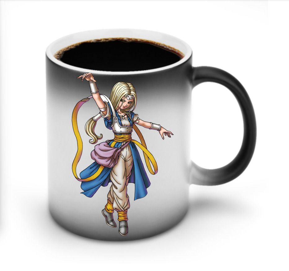 （画像用） ドラゴンクエスト Doragon Kuesuto Dragon Quest 温度変色マグカップ