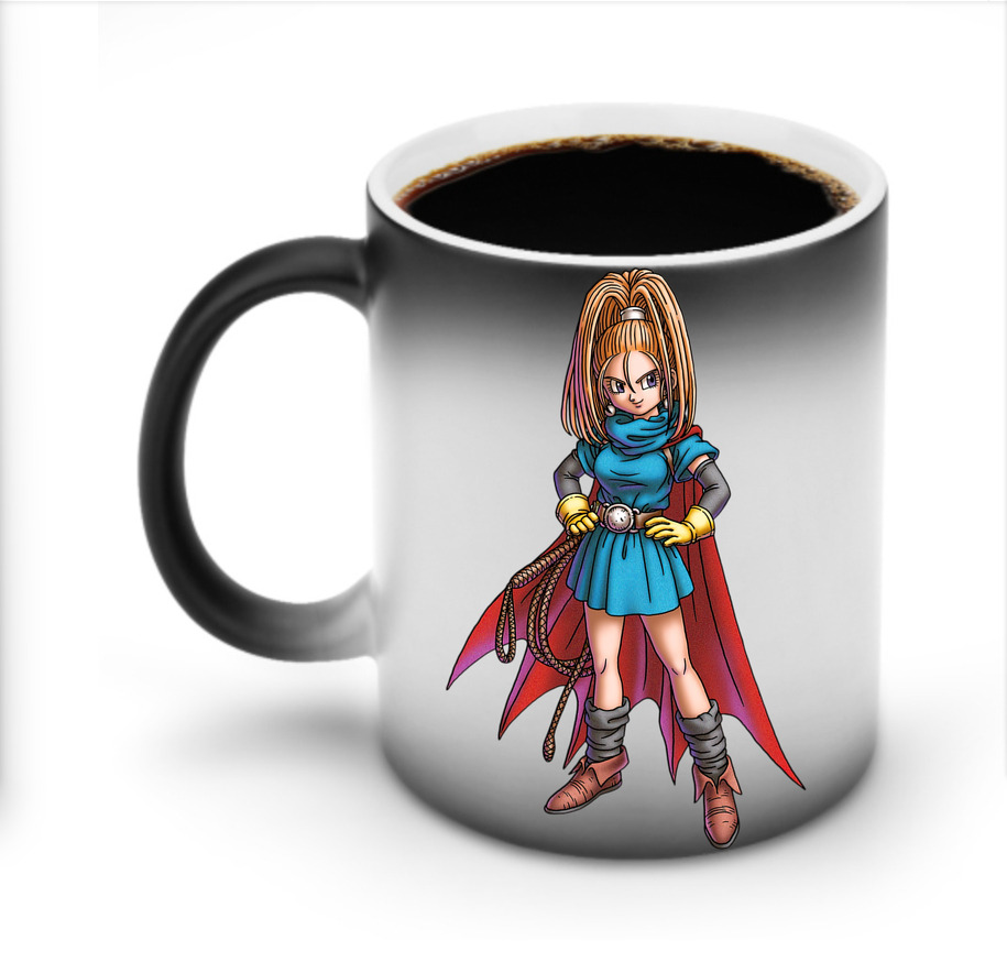 （画像用） ドラゴンクエスト Doragon Kuesuto Dragon Quest 温度変色マグカップ