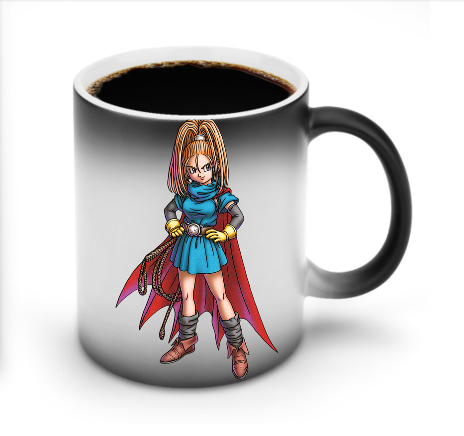 （画像用） ドラゴンクエスト Doragon Kuesuto Dragon Quest 温度変色マグカップ