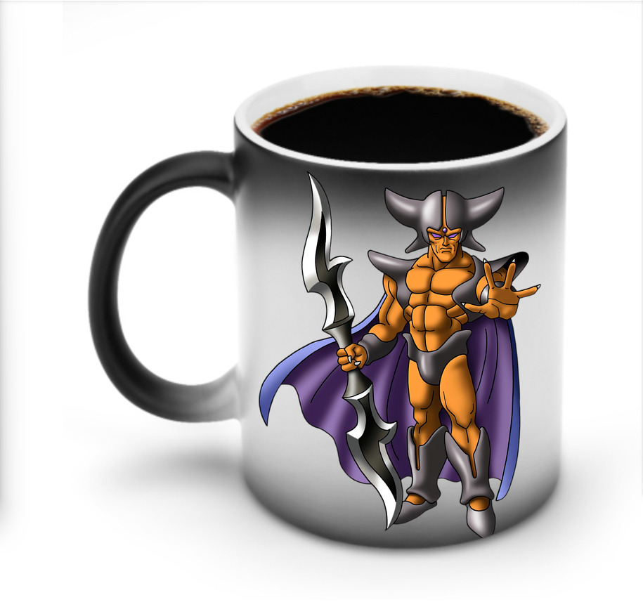 （画像用） ドラゴンクエスト Doragon Kuesuto Dragon Quest 温度変色マグカップ