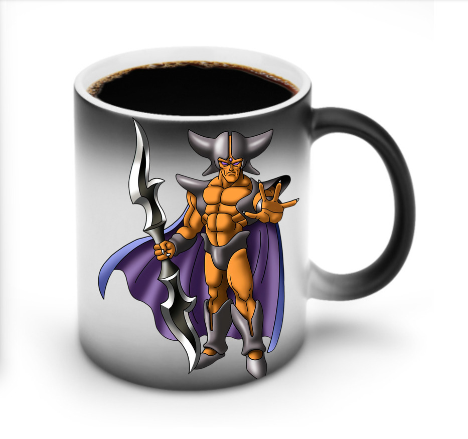 （画像用） ドラゴンクエスト Doragon Kuesuto Dragon Quest 温度変色マグカップ