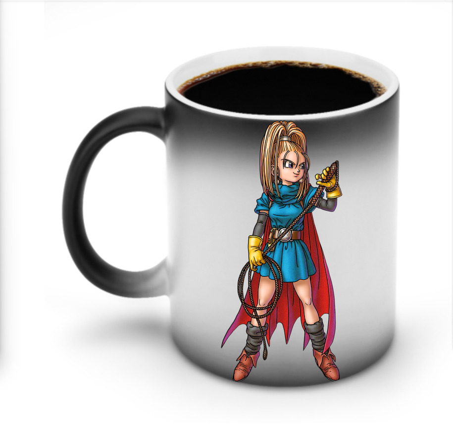 （画像用） ドラゴンクエスト Doragon Kuesuto Dragon Quest 温度変色マグカップ