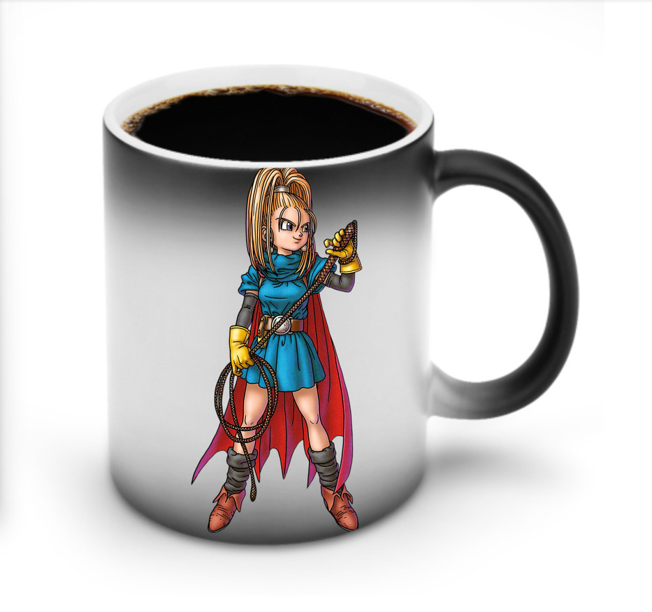 （画像用） ドラゴンクエスト Doragon Kuesuto Dragon Quest 温度変色マグカップ
