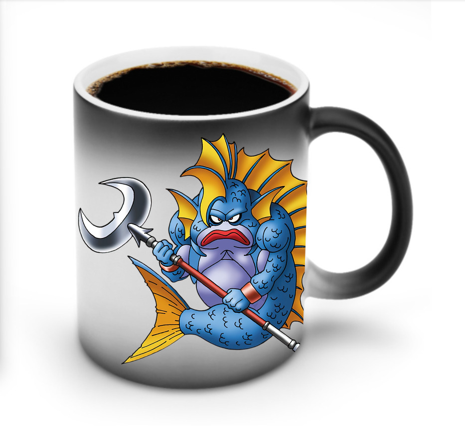 （画像用） ドラゴンクエスト Doragon Kuesuto Dragon Quest 温度変色マグカップ