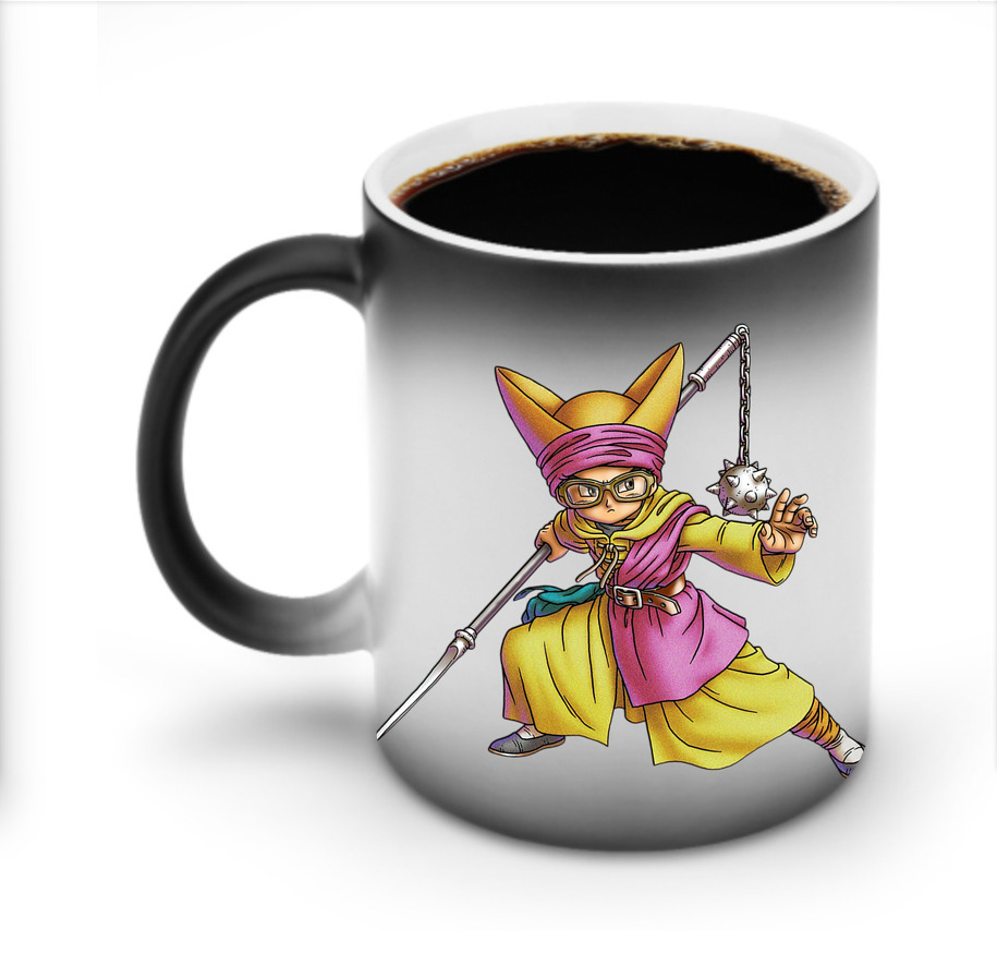（画像用） ドラゴンクエスト Doragon Kuesuto Dragon Quest 温度変色マグカップ