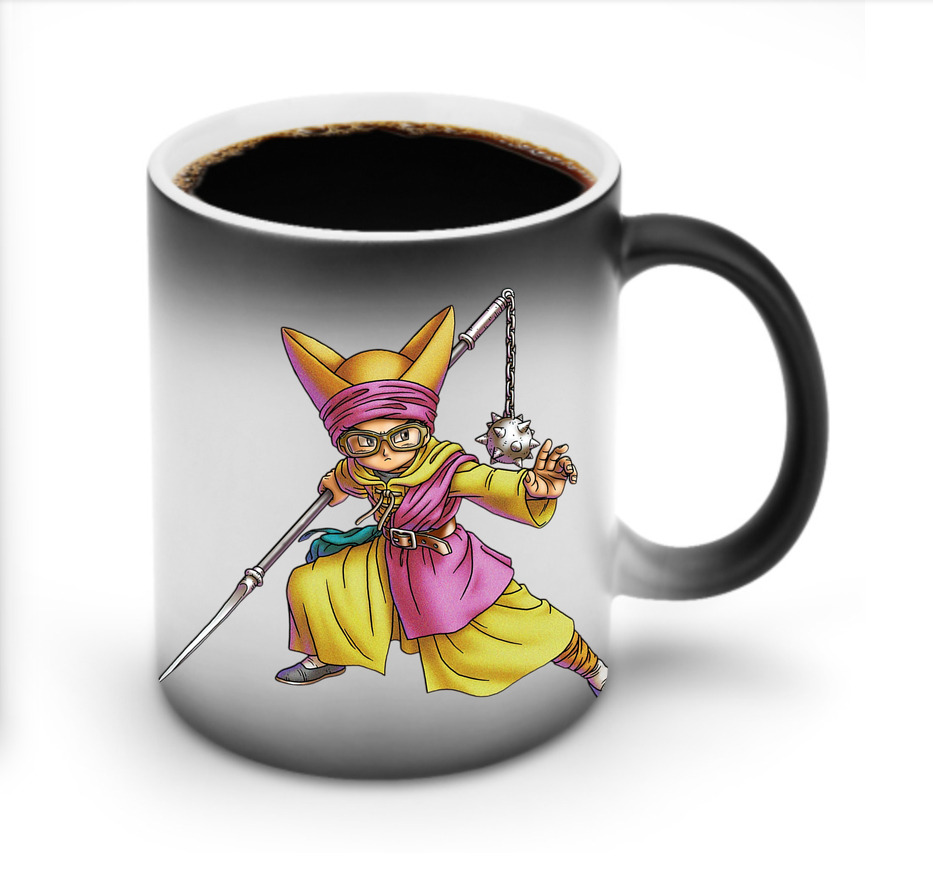 （画像用） ドラゴンクエスト Doragon Kuesuto Dragon Quest 温度変色マグカップ