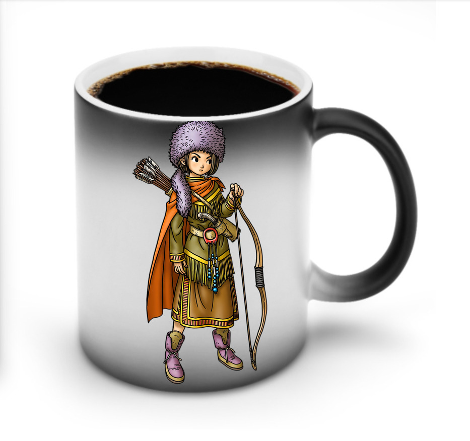 （画像用） ドラゴンクエスト Doragon Kuesuto Dragon Quest 温度変色マグカップ