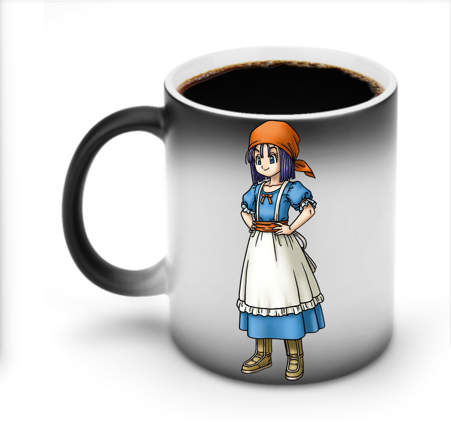 （画像用） ドラゴンクエスト Doragon Kuesuto Dragon Quest 温度変色マグカップ