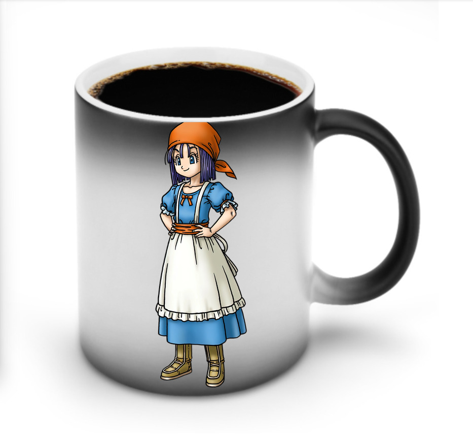 （画像用） ドラゴンクエスト Doragon Kuesuto Dragon Quest 温度変色マグカップ