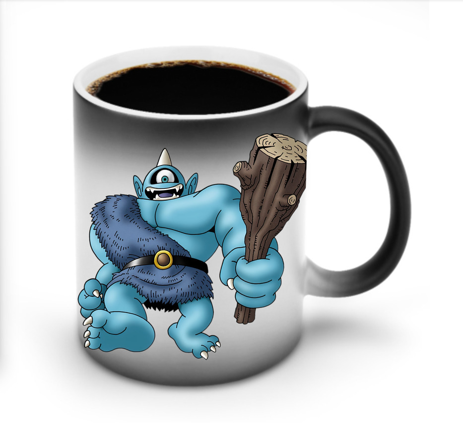 （画像用） ドラゴンクエスト Doragon Kuesuto Dragon Quest 温度変色マグカップ