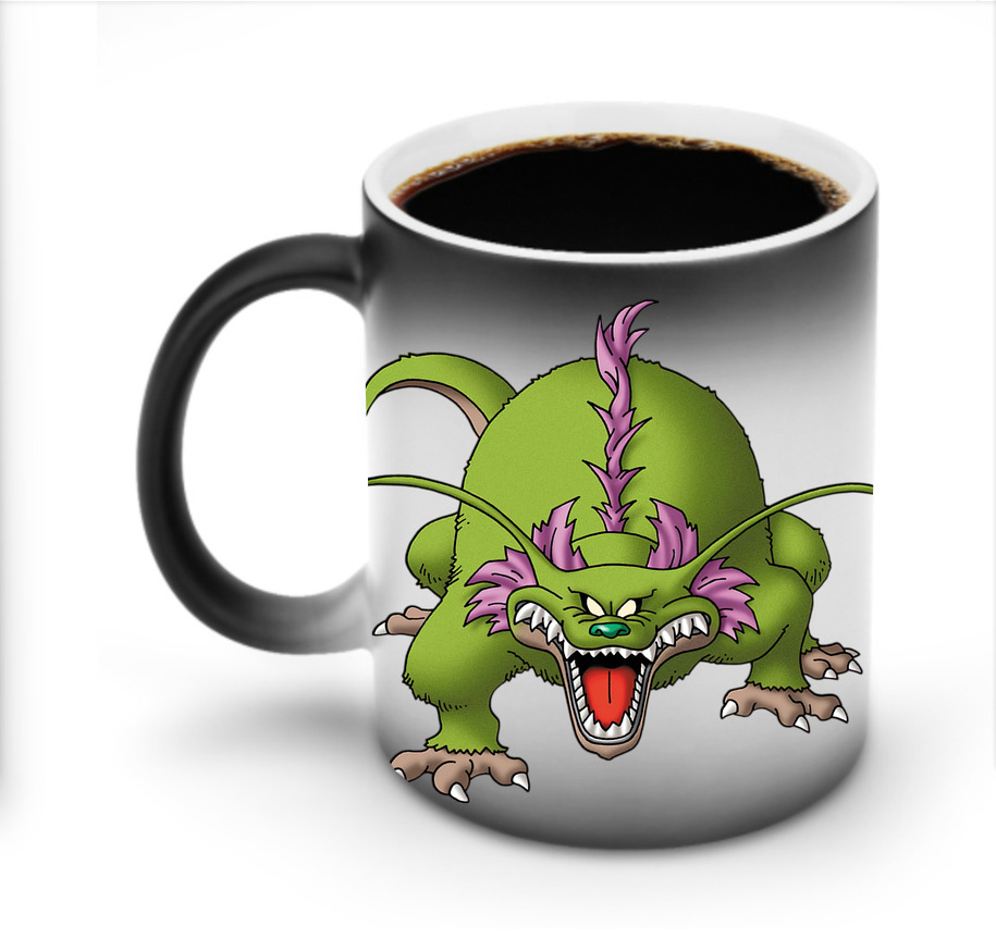 （画像用） ドラゴンクエスト Doragon Kuesuto Dragon Quest 温度変色マグカップ