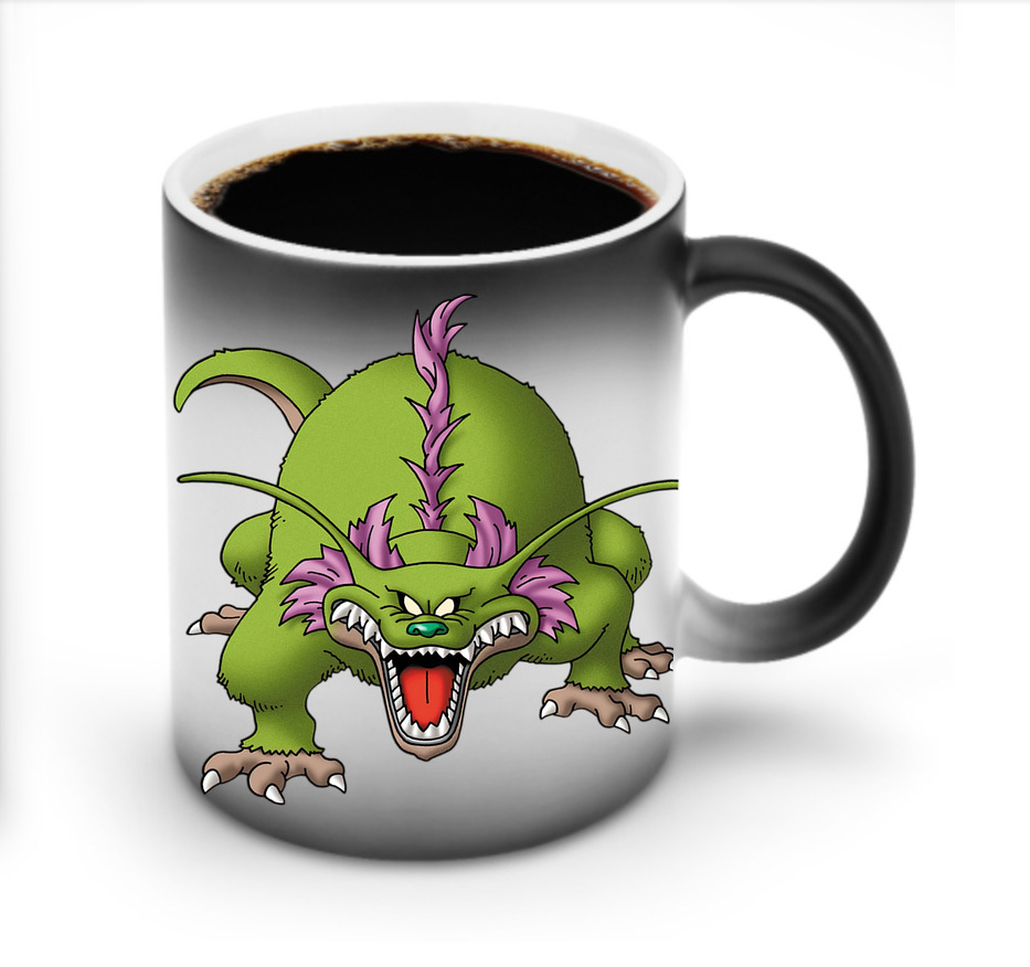 （画像用） ドラゴンクエスト Doragon Kuesuto Dragon Quest 温度変色マグカップ
