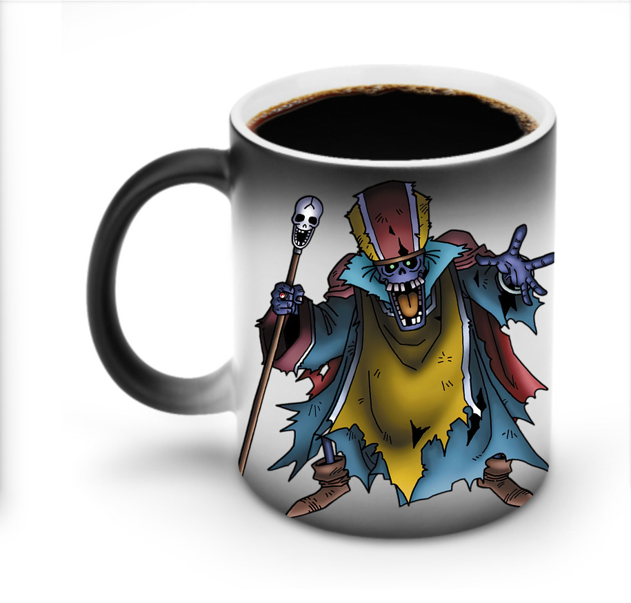 （画像用） ドラゴンクエスト Doragon Kuesuto Dragon Quest 温度変色マグカップ