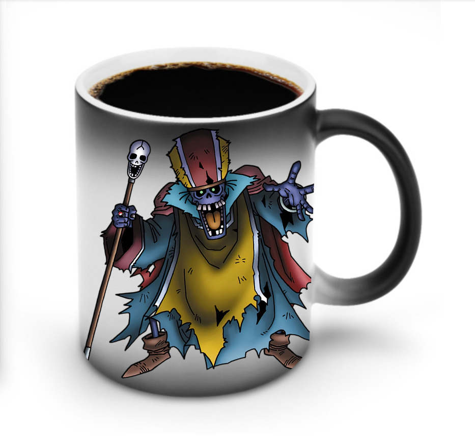 （画像用） ドラゴンクエスト Doragon Kuesuto Dragon Quest 温度変色マグカップ