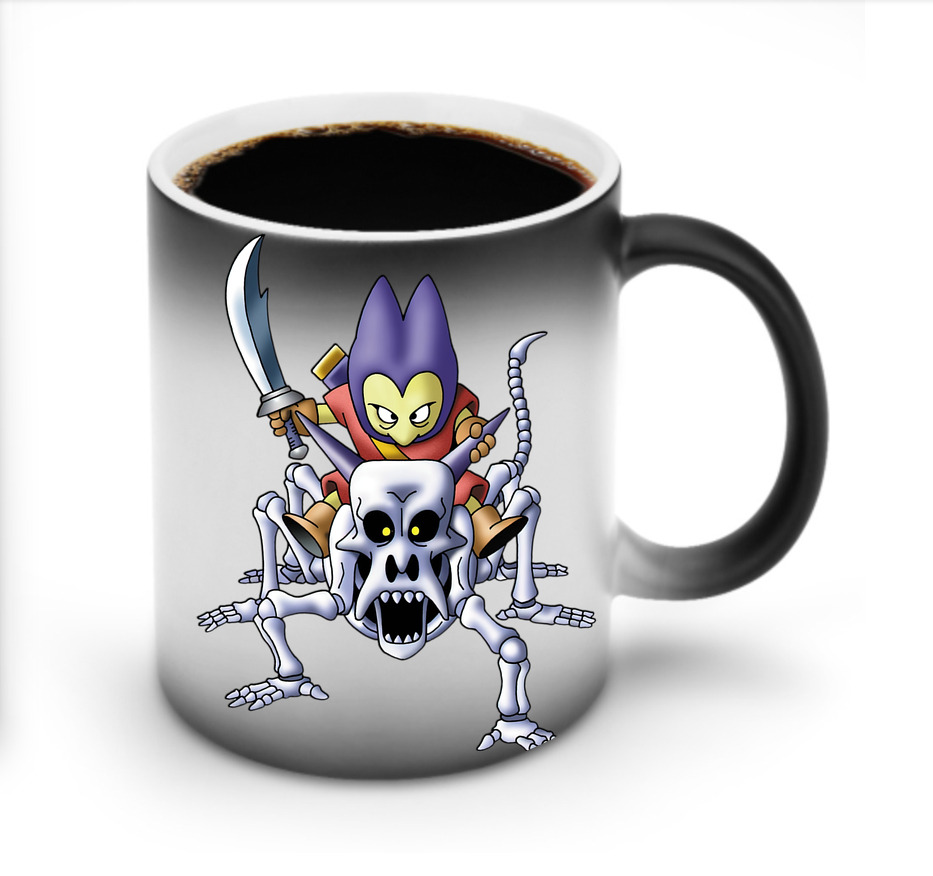 （画像用） ドラゴンクエスト Doragon Kuesuto Dragon Quest 温度変色マグカップ