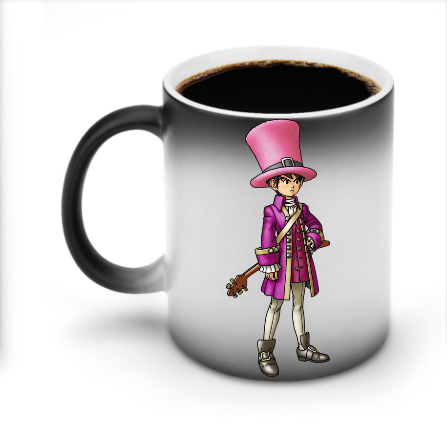 （画像用） ドラゴンクエスト Doragon Kuesuto Dragon Quest 温度変色マグカップ