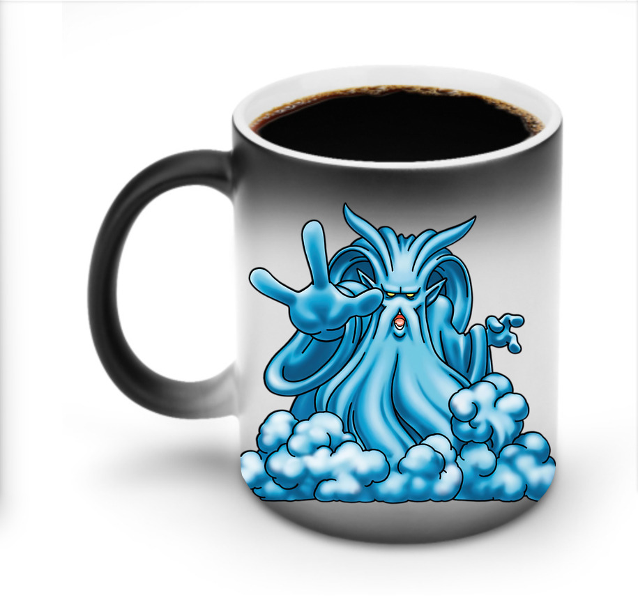 （画像用） ドラゴンクエスト Doragon Kuesuto Dragon Quest 温度変色マグカップ