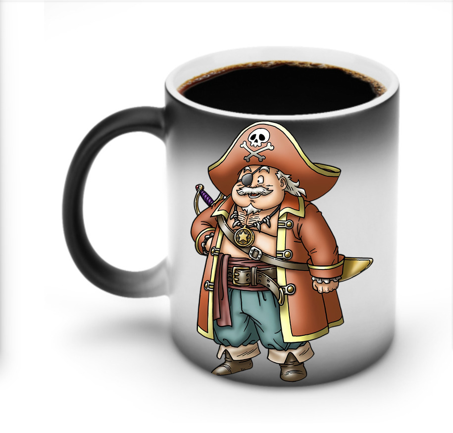 （画像用） ドラゴンクエスト Doragon Kuesuto Dragon Quest 温度変色マグカップ