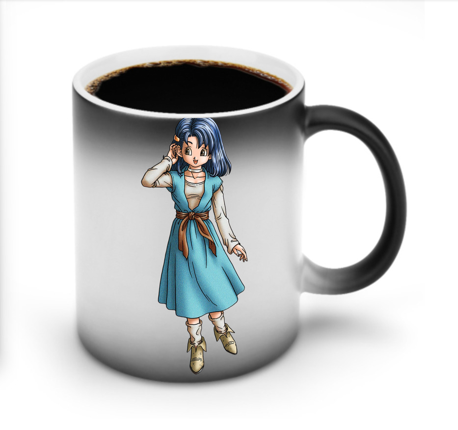 （画像用） ドラゴンクエスト Doragon Kuesuto Dragon Quest 温度変色マグカップ