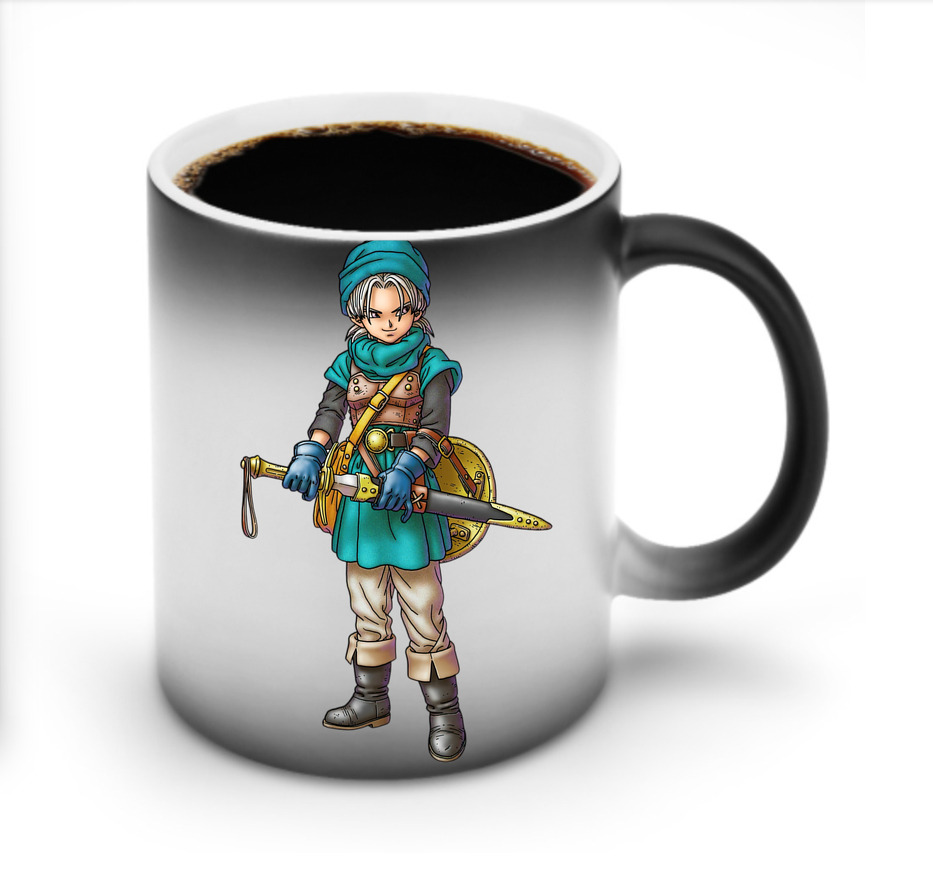 （画像用） ドラゴンクエスト Doragon Kuesuto Dragon Quest 温度変色マグカップ