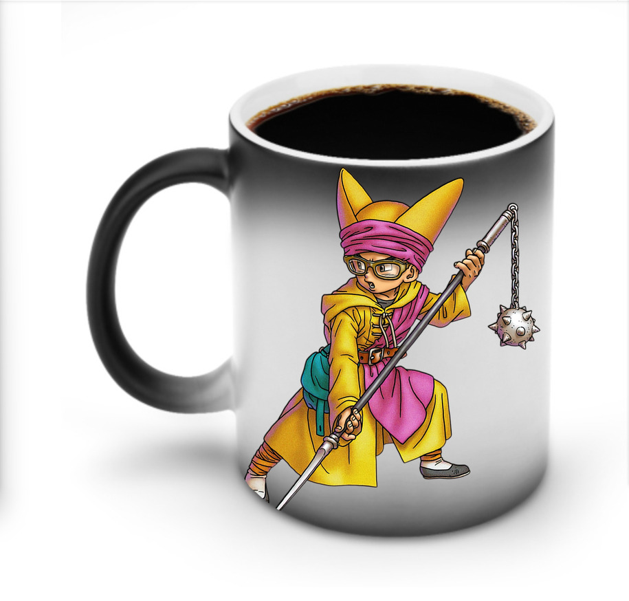（画像用） ドラゴンクエスト Doragon Kuesuto Dragon Quest 温度変色マグカップ