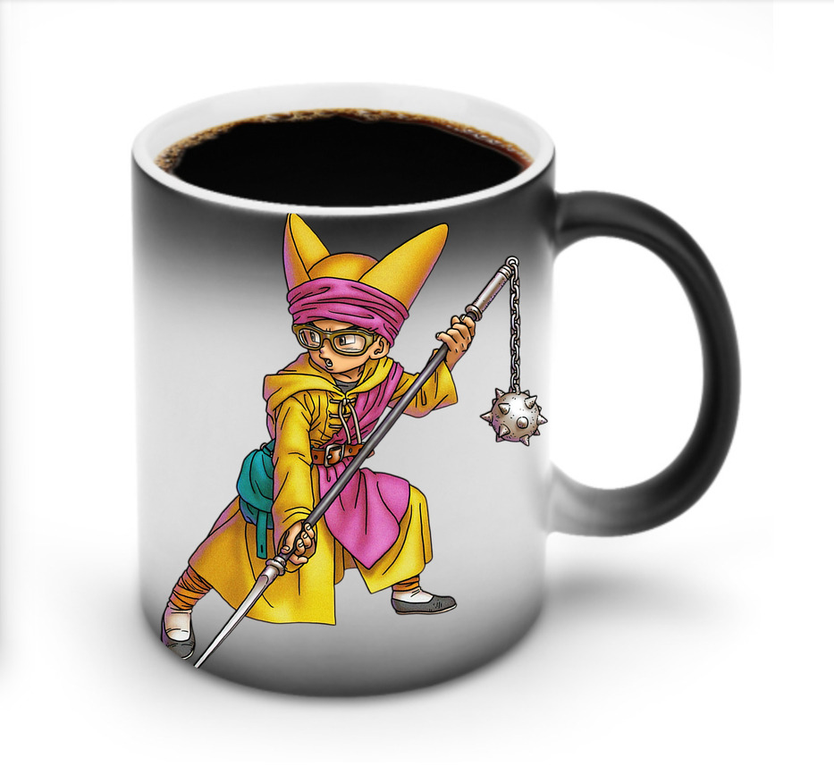 （画像用） ドラゴンクエスト Doragon Kuesuto Dragon Quest 温度変色マグカップ