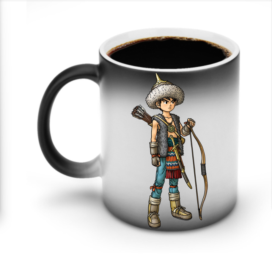（画像用） ドラゴンクエスト Doragon Kuesuto Dragon Quest 温度変色マグカップ