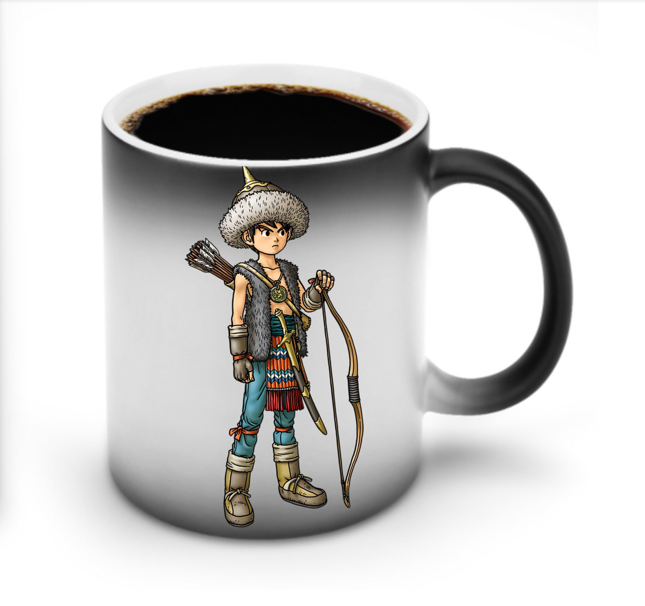 （画像用） ドラゴンクエスト Doragon Kuesuto Dragon Quest 温度変色マグカップ