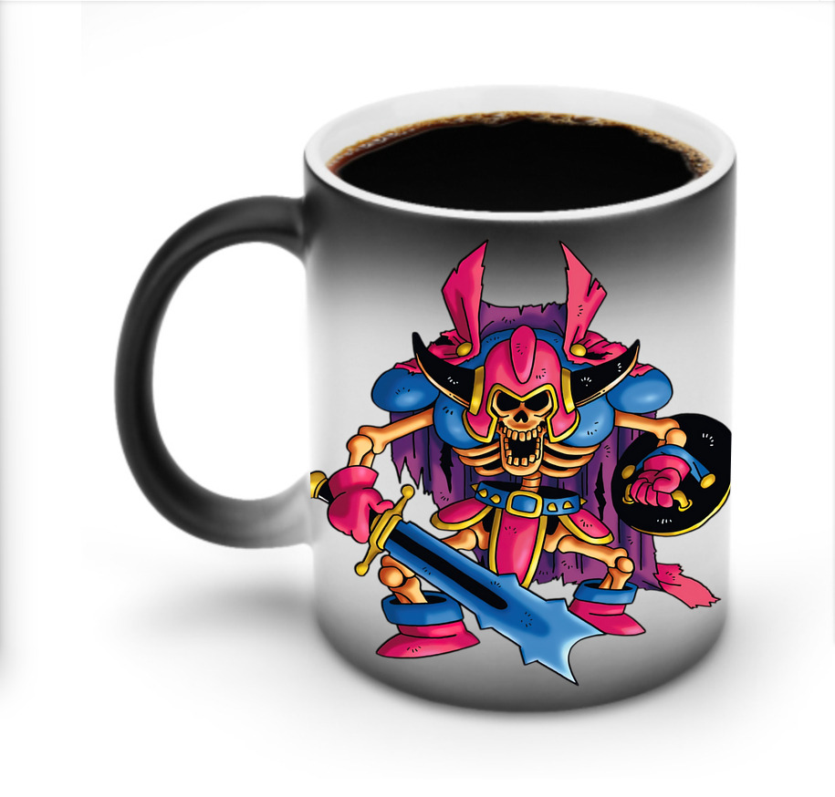 （画像用） ドラゴンクエスト Doragon Kuesuto Dragon Quest 温度変色マグカップ