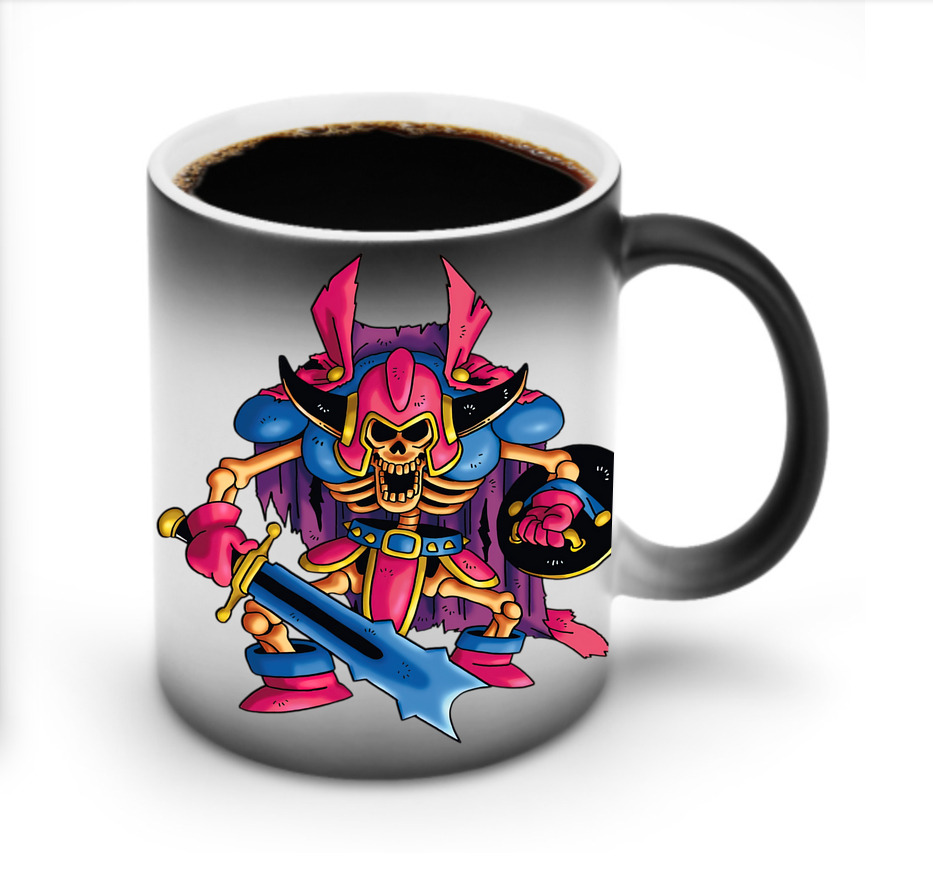 （画像用） ドラゴンクエスト Doragon Kuesuto Dragon Quest 温度変色マグカップ