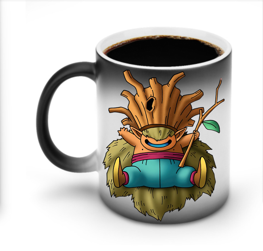 （画像用） ドラゴンクエスト Doragon Kuesuto Dragon Quest 温度変色マグカップ
