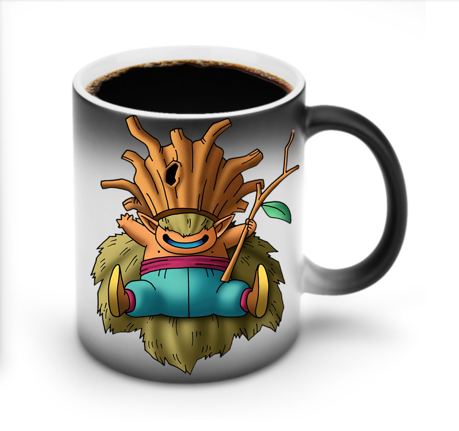 （画像用） ドラゴンクエスト Doragon Kuesuto Dragon Quest 温度変色マグカップ