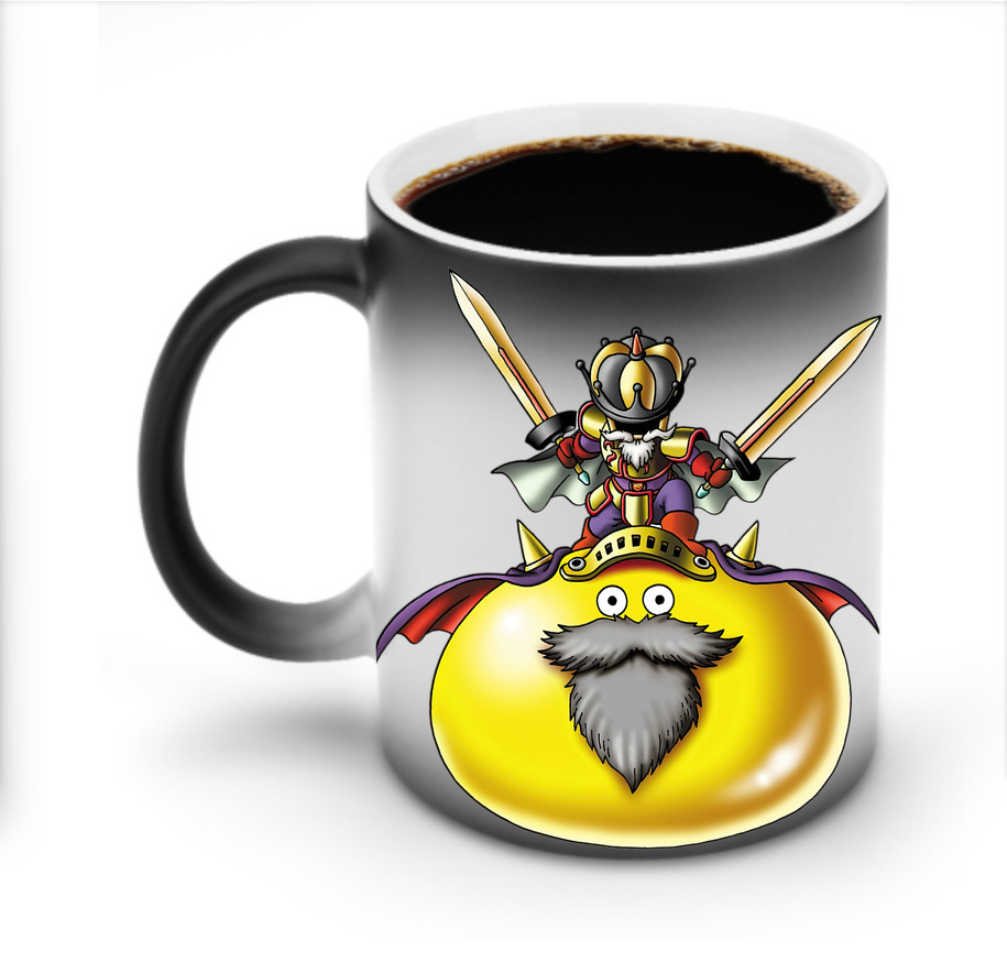 （画像用） ドラゴンクエスト Doragon Kuesuto Dragon Quest 温度変色マグカップ