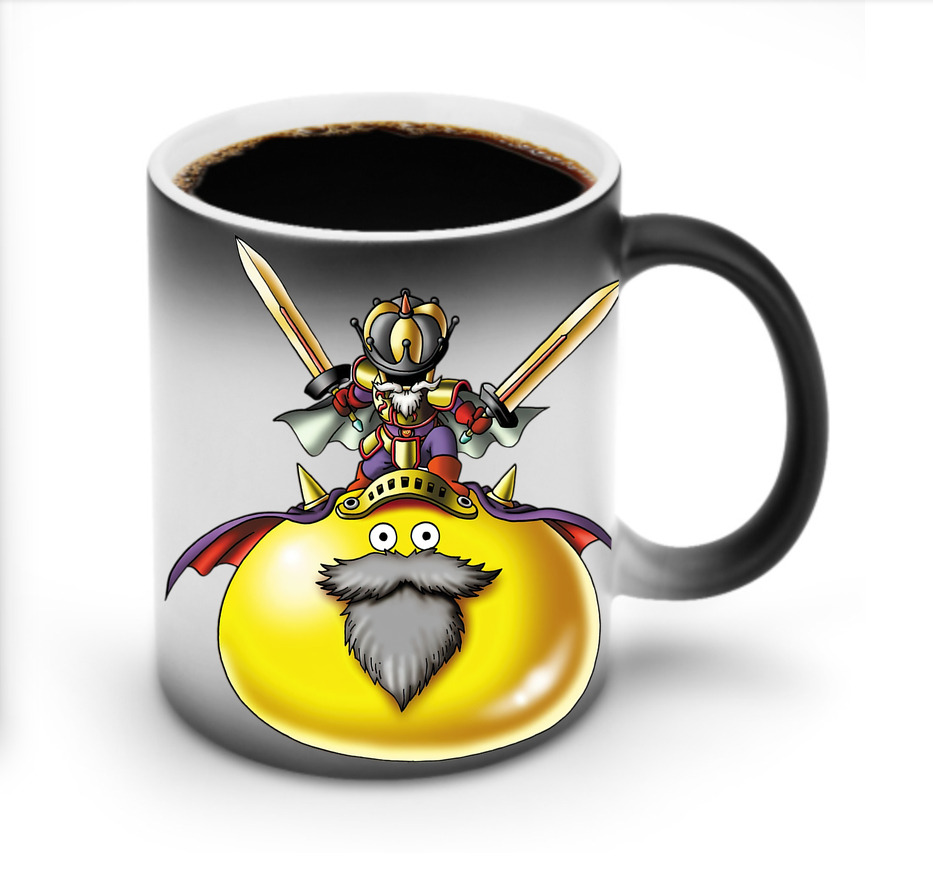 （画像用） ドラゴンクエスト Doragon Kuesuto Dragon Quest 温度変色マグカップ
