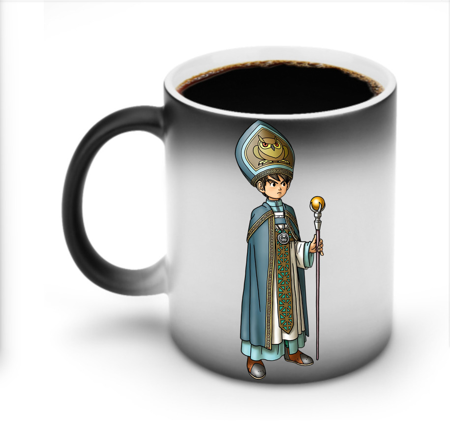 （画像用） ドラゴンクエスト Doragon Kuesuto Dragon Quest 温度変色マグカップ