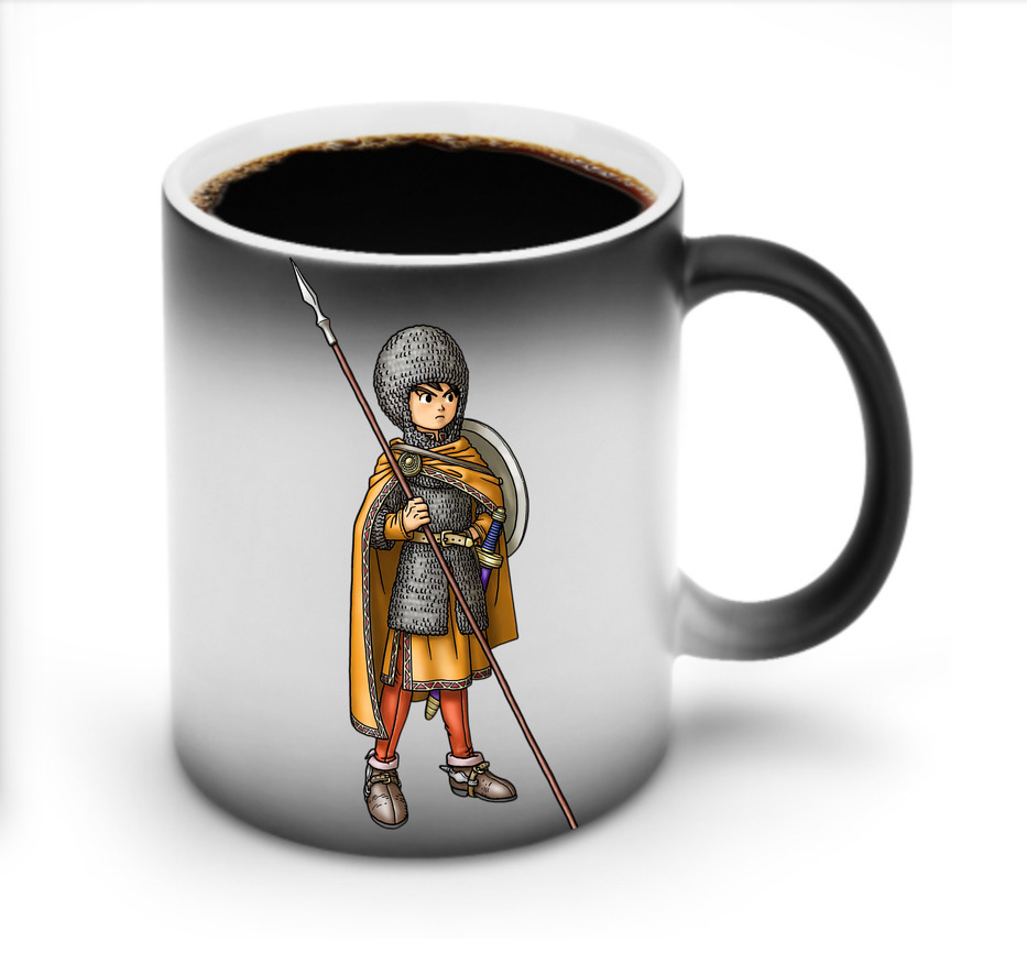 （画像用） ドラゴンクエスト Doragon Kuesuto Dragon Quest 温度変色マグカップ