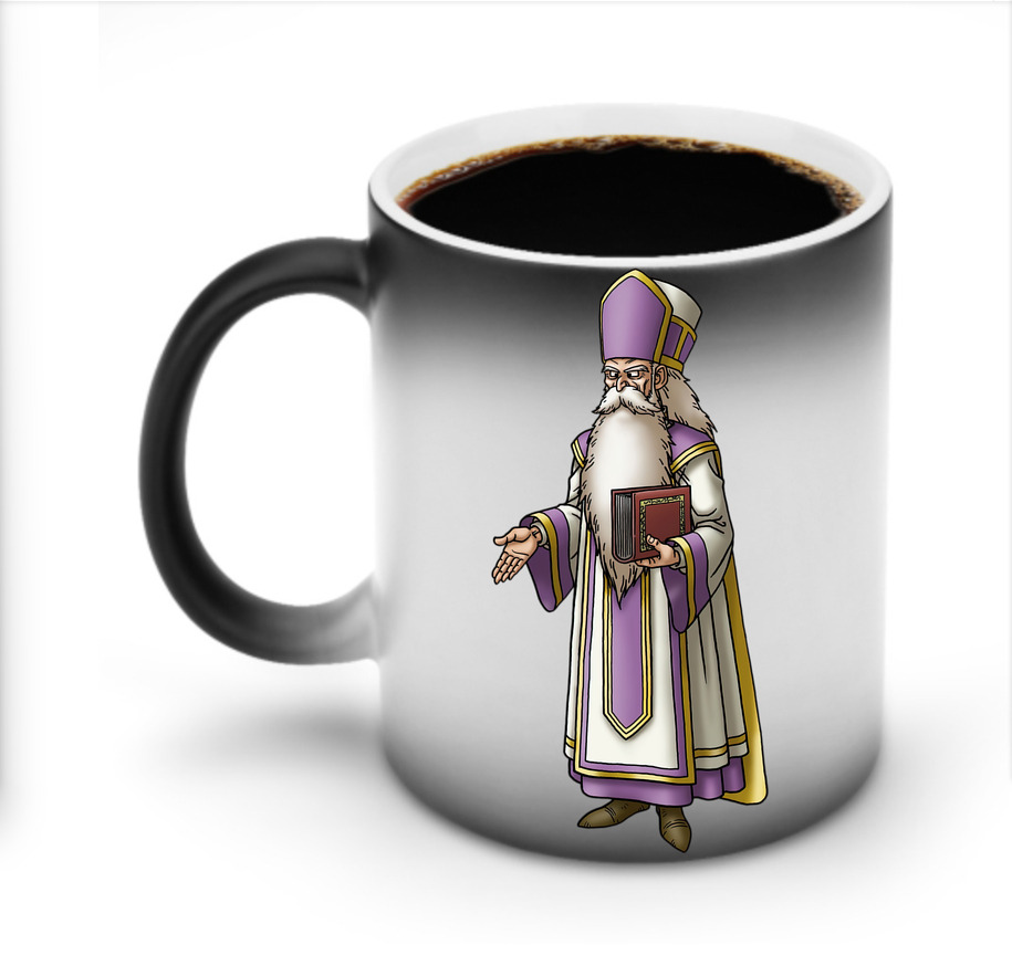 （画像用） ドラゴンクエスト Doragon Kuesuto Dragon Quest 温度変色マグカップ